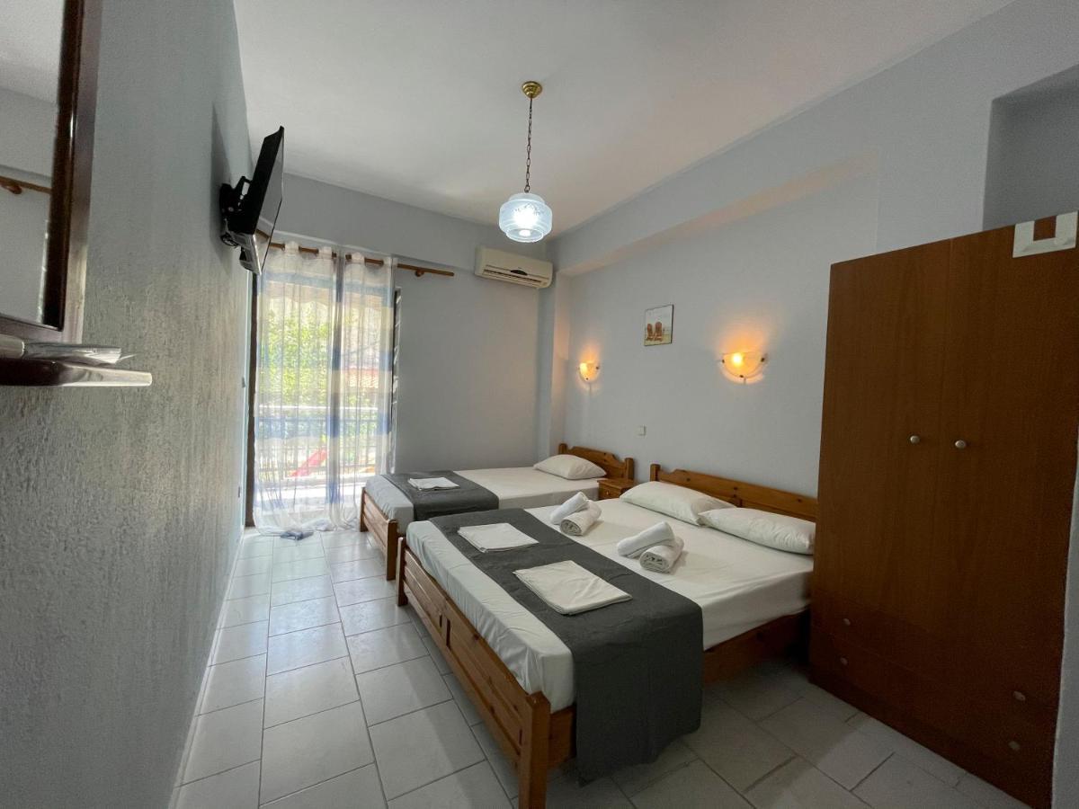 Thealos Inn Nea Vrasna Bagian luar foto